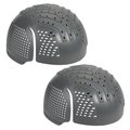 Skullerz By Ergodyne Universal Bump Cap Insert, Extra Venting, Fits Any Hat, Charcoal, 2 Pack 8945F(X)2P